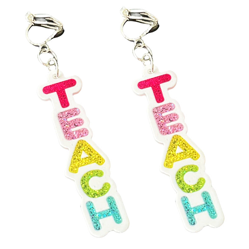 Wholesale Graduation season and back to school season non-pierced earrings